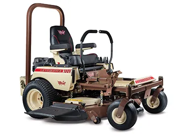 127V Comparison Knockout Image of a midmount mower