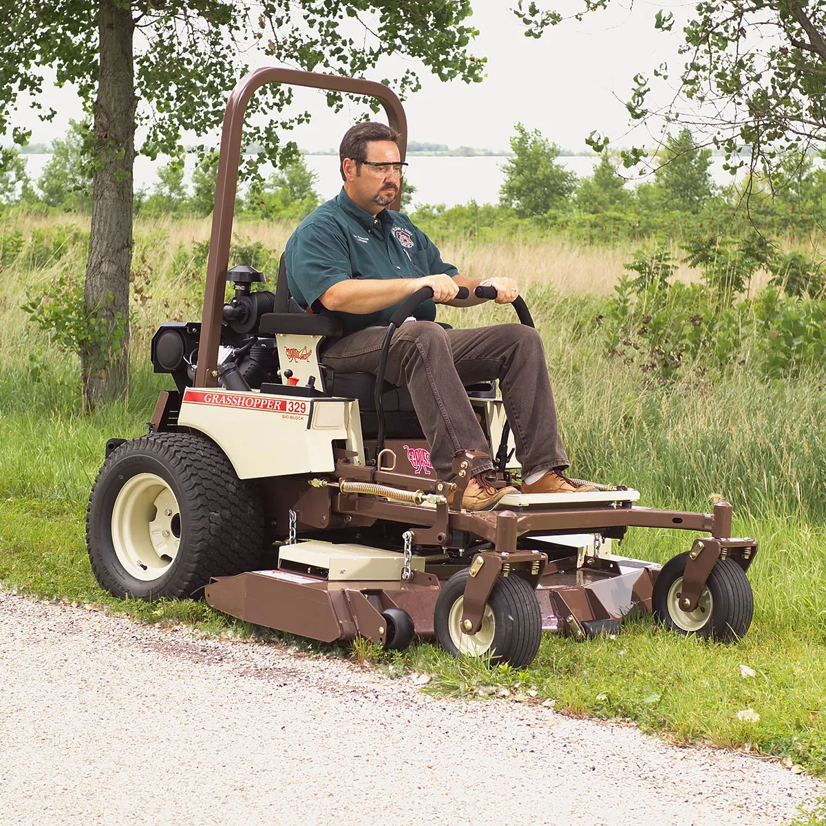 4XRD rear discharge mowing deck for midmount and frontmount zero turn lawn mowers