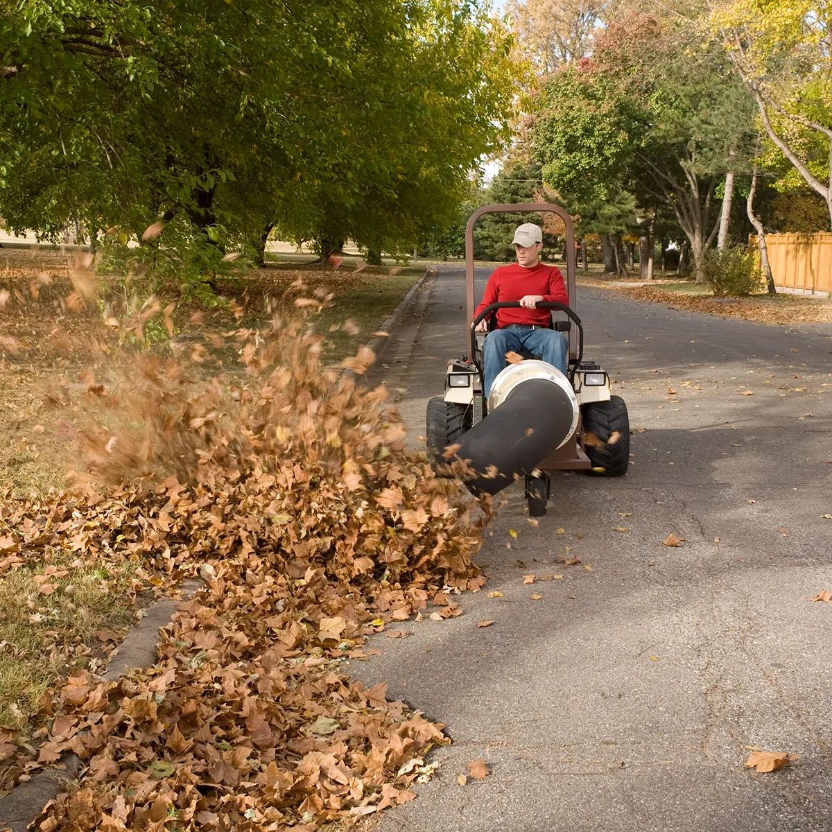 Cyclone Like Strength on Mower Blower
