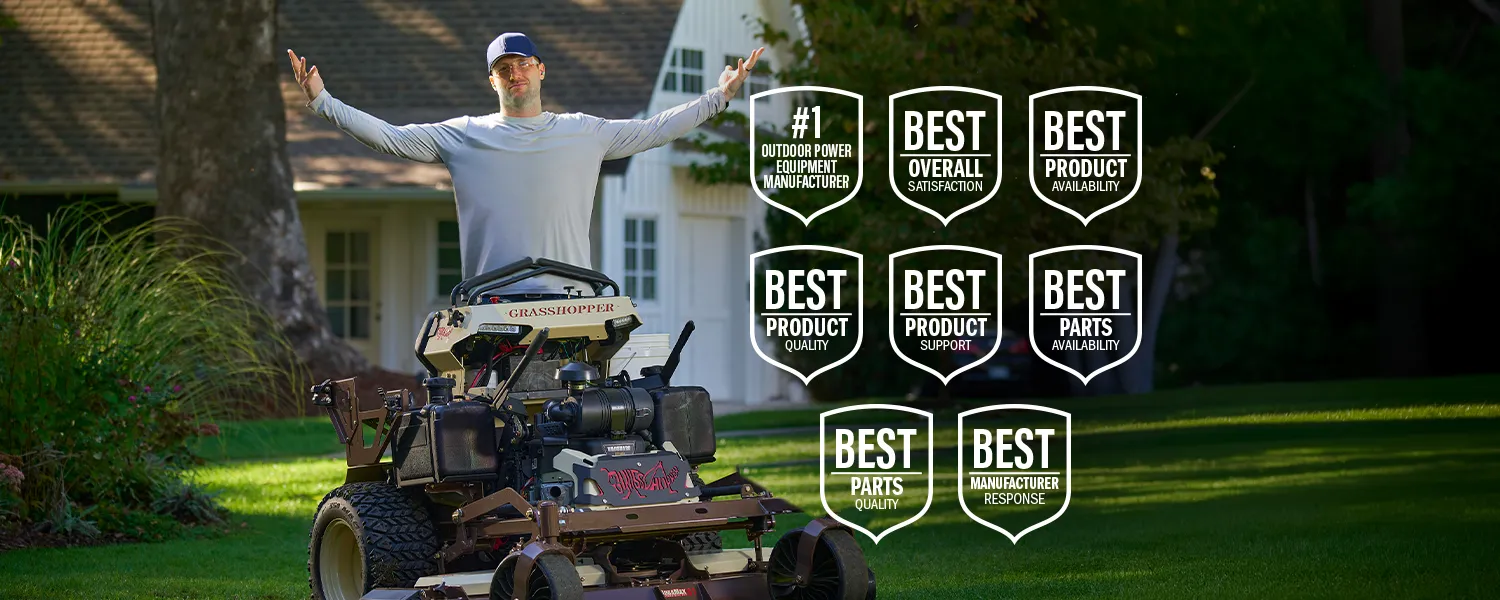Dealers rate Grasshopper top manufacturer to partner with