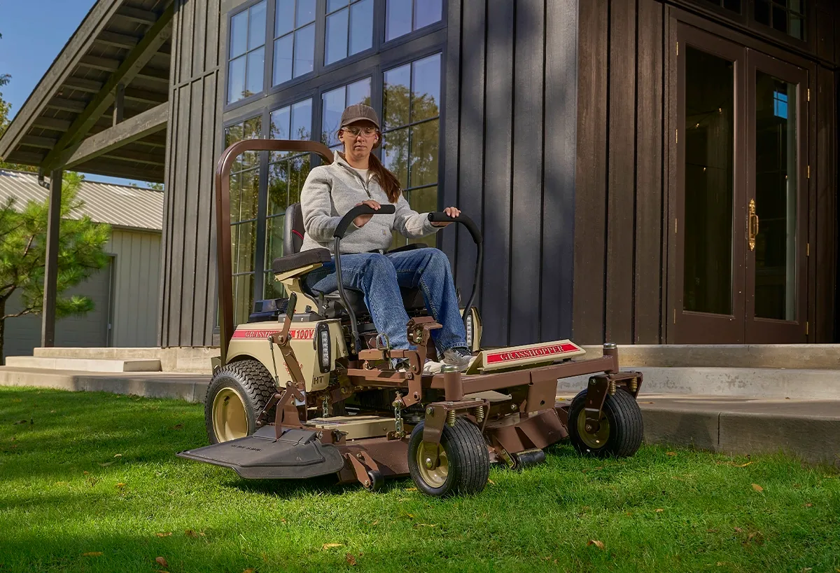 Grasshopper 100V MidMount Compact Zero-Turn Mowers
