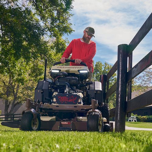 Grasshopper Mowers - Zero-Turn Stand-Ons Powered By Kawasaki