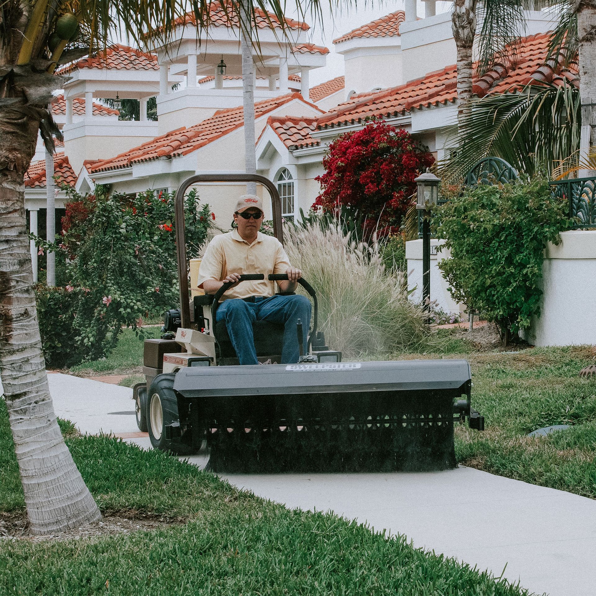 Rotary Broom Sweeping Angles