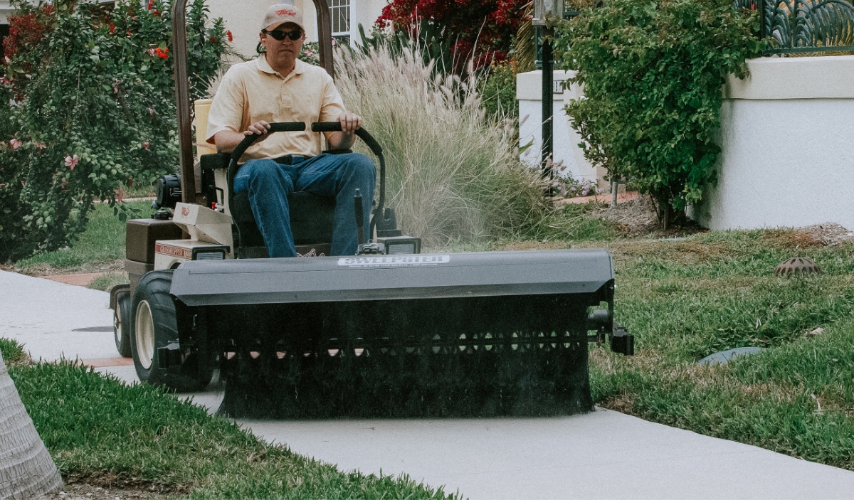 Rotary Broom Attachment