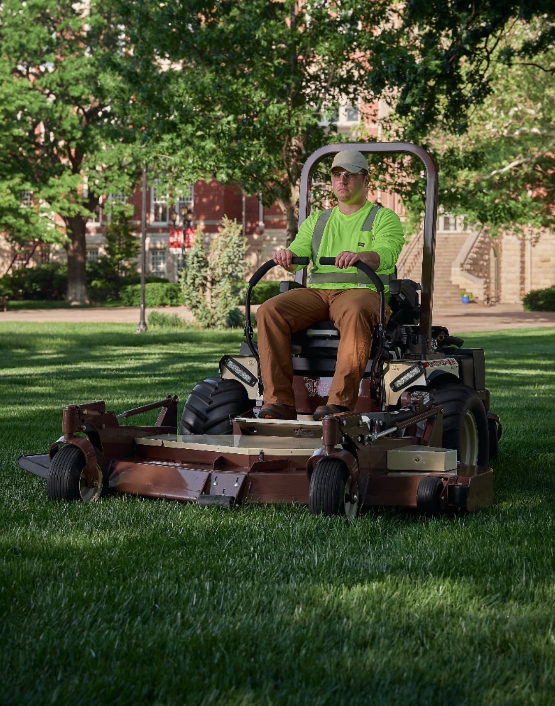 Top of the line commercial mower