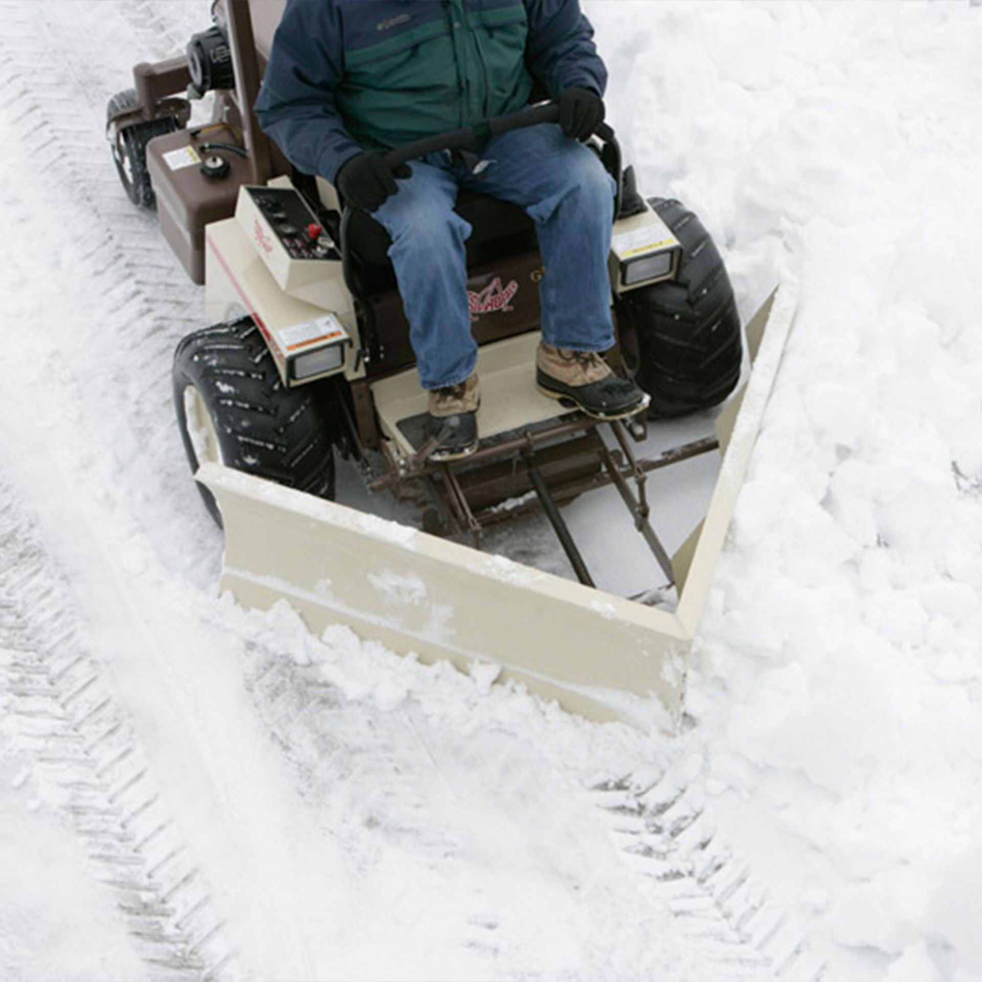 V-Shape of V-Plow Attachment