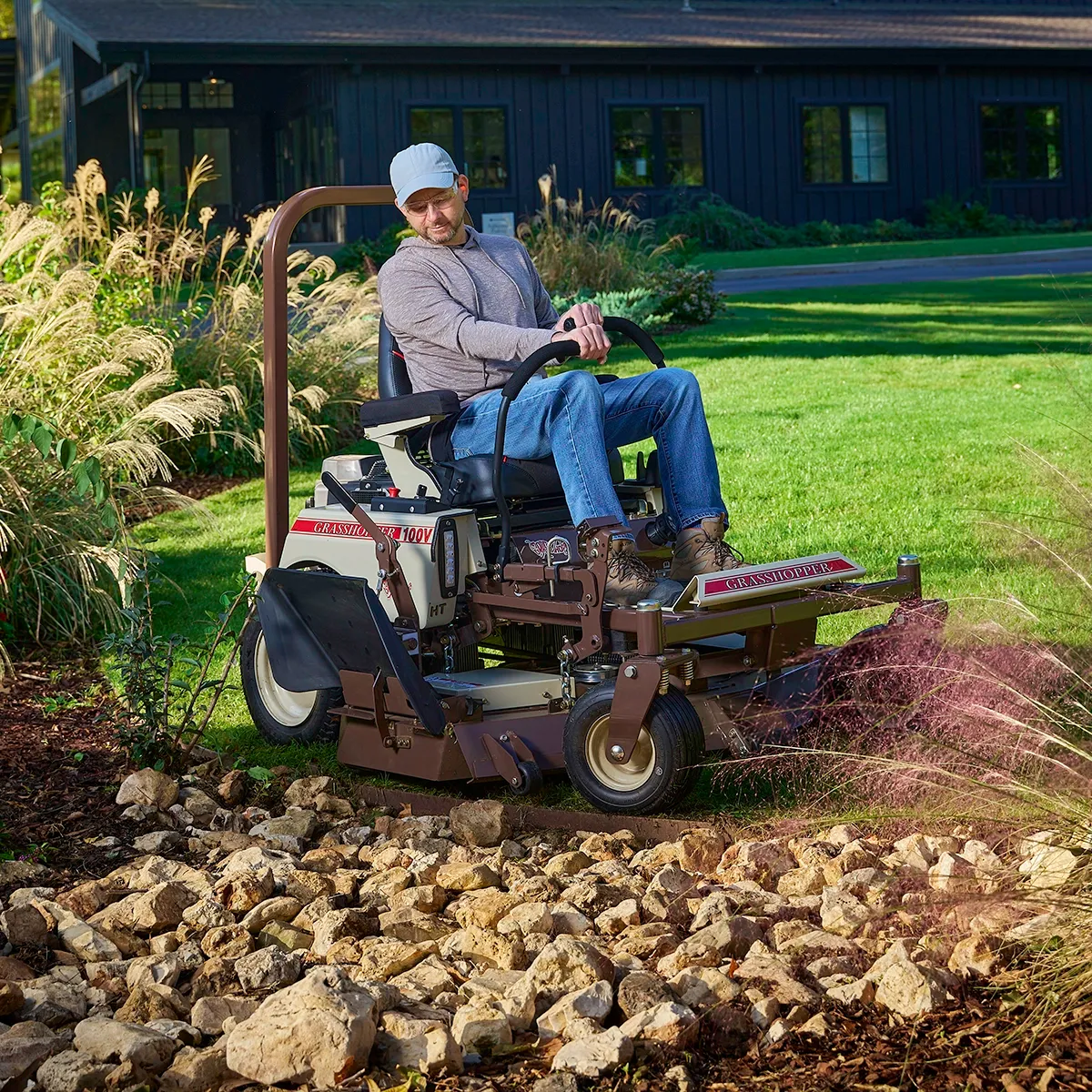 Grasshopper 100V MidMount | Compact Zero-Turn Mowers Grasshopper 100V MidMount | Compact Zero-Turn Mowers