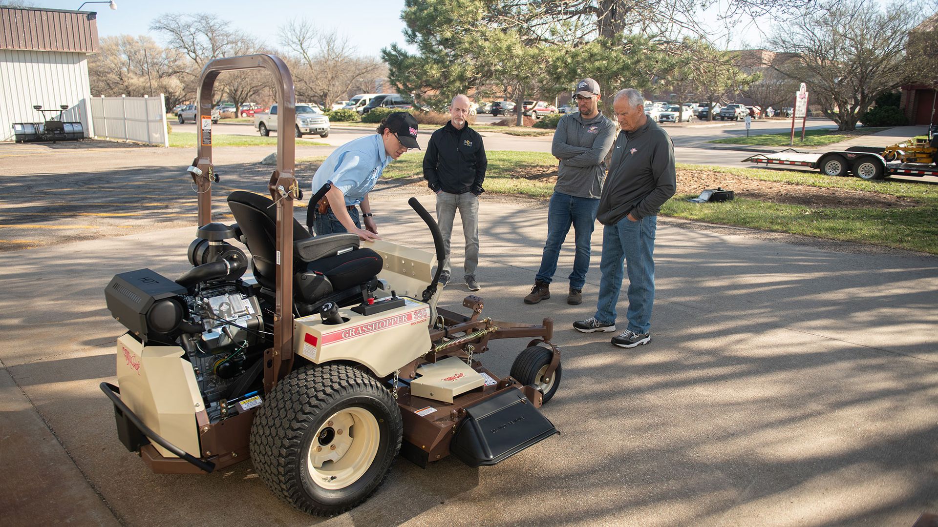 How One Grasshopper Turned Into Three For This Kansas College. 
